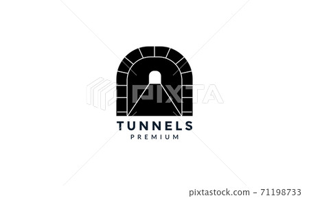 black tunnels vintage logo vector icon black tunnels vintage logo vector icon 71198733