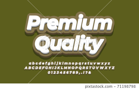 Premium Quality sale discount promotion text 3d 71198798