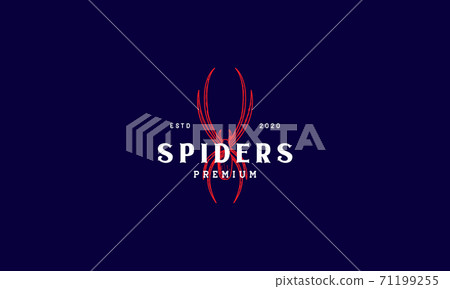 spider silhouette modern shape logo vector icon illustration design art spider silhouette modern shape logo vector icon illustration design art 71199255