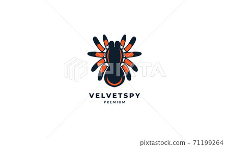 spider silhouette modern shape logo vector icon illustration design art spider silhouette modern shape logo vector icon illustration design art 71199264