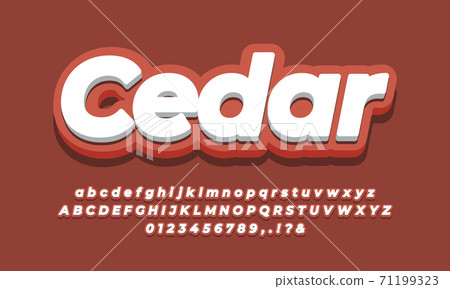 brown orange 3d text effect brown orange 3d text effect 71199323