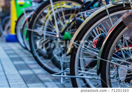 Shinjuku bicycle parking lot bicycle Shinjuku bicycle parking lot bicycle 71201163