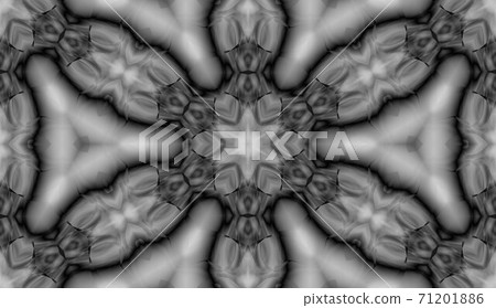 Floral texture with black and white color Floral texture with black and white color 71201886