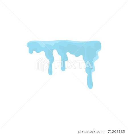 Snowdrift icon, flat style 71203185