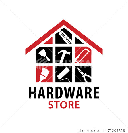 Hardware store banner vector illustration.... - Stock Illustration  [54896313] - PIXTA