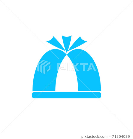 Pope hat icon flat. Pope hat icon flat. 71204029