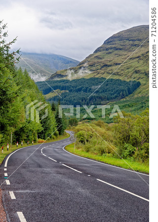Country road - Argyll and Bute - Scotland Country road - Argyll and Bute - Scotland 71204586