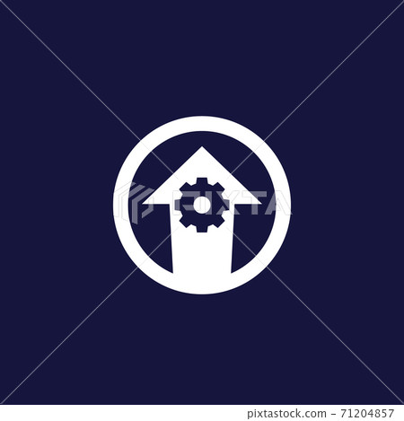 Operational Excellence Efficient Production Icon Stock Illustration