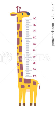 Giraffe meter wall or height chart or wall sticker Giraffe meter wall or height chart or wall sticker 71204907
