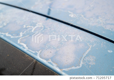 old and damaged car paint surface old and damaged car paint surface 71205717