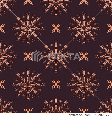 Geometrical dark grey pattern with beautiful ornate , complex texture with floral elements Geometrical dark grey pattern with beautiful ornate , complex texture with floral elements 71207377
