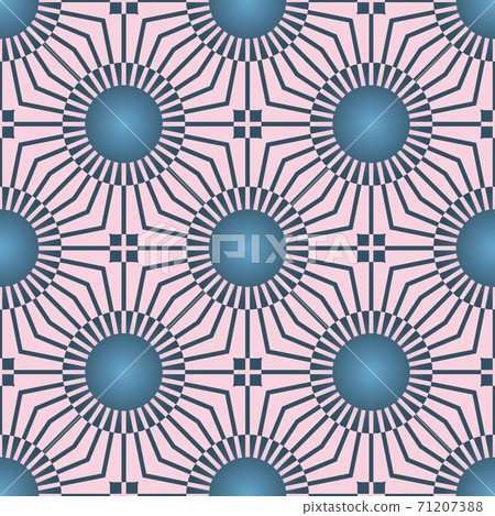 Pastel modern pattern, simple contemporary ornament, texture for girl 71207388