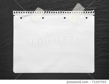 White empty paper sheet tape strips Scrapbook mockup White empty paper sheet tape strips Scrapbook mockup 71207391