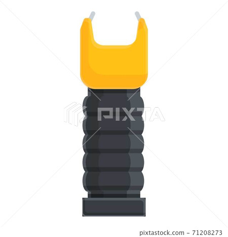 Taser weapon icon, cartoon style 71208273