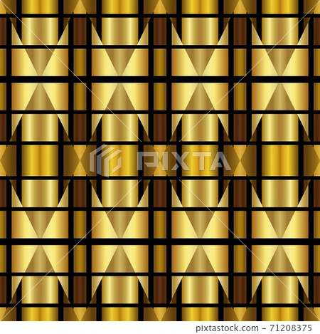 Golden luxury seamless pattern with simple geometric ornate for brand, product, gift or card background Golden luxury seamless pattern with simple geometric ornate for brand, product, gift or card background 71208375