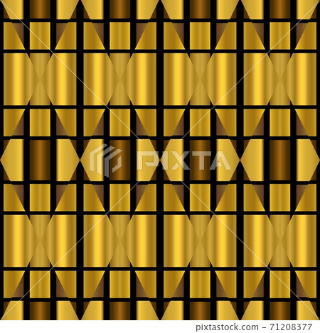 Golden luxury seamless pattern with simple geometric ornate for brand, product, gift or card background Golden luxury seamless pattern with simple geometric ornate for brand, product, gift or card background 71208377