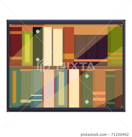 E-book library application icon, cartoon style 71208402