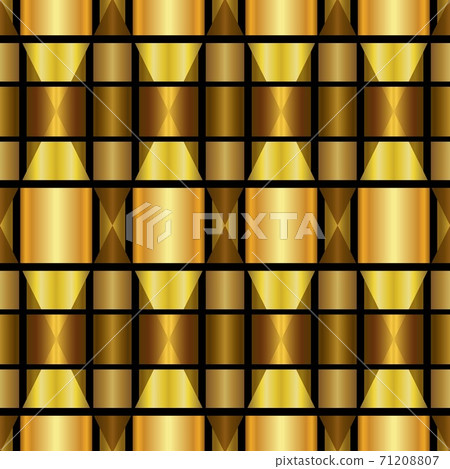 Golden luxury seamless pattern with simple geometric ornate for brand, product, gift or card background Golden luxury seamless pattern with simple geometric ornate for brand, product, gift or card background 71208807