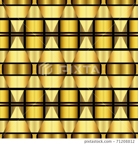 Golden luxury seamless pattern with simple geometric ornate for brand, product, gift or card background Golden luxury seamless pattern with simple geometric ornate for brand, product, gift or card background 71208812