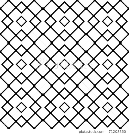 Simple black and white pattern with beautiful symmetric ornate Simple black and white pattern with beautiful symmetric ornate 71208860
