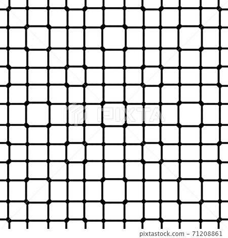 Simple black and white pattern with beautiful symmetric ornate  71208861