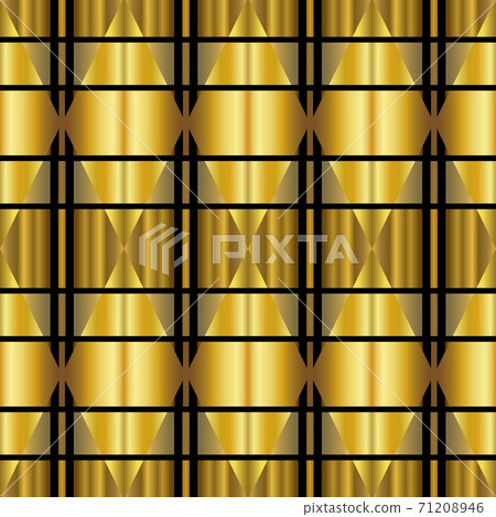 Golden luxury seamless pattern with simple geometric ornate for brand, product, gift or card background Golden luxury seamless pattern with simple geometric ornate for brand, product, gift or card background 71208946