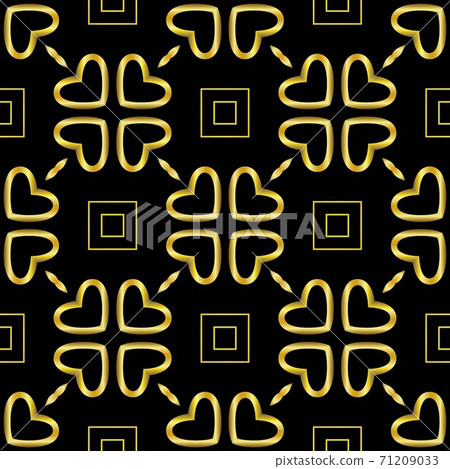 Golden luxury seamless pattern with simple geometric ornate for brand, product, gift or card background Golden luxury seamless pattern with simple geometric ornate for brand, product, gift or card background 71209033