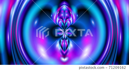 Blue and purple background with abstract fantasy form, colorful art wallpaper, artistic cover 71209162