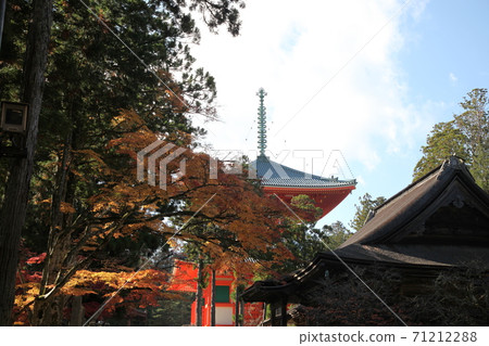 Koyasan in autumn Koyasan in autumn 71212288