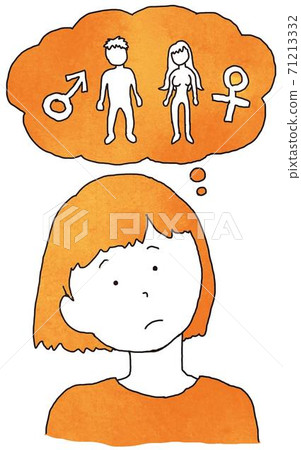 A person who thinks about the difference between men and women 71213332