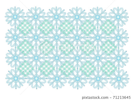 雪晶圖案 71213645