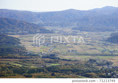 Autumn in Tono Scenery from Takashimizu Observatory Autumn in Tono Scenery from Takashimizu Observatory 71213749