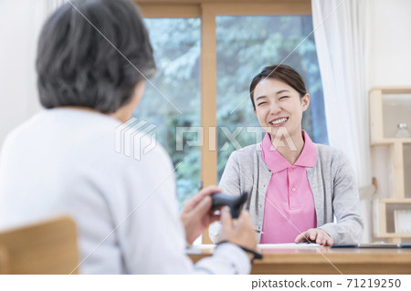 Care manager to conduct nursing care insurance certification survey Care support specialist Care manager to conduct nursing care insurance certification survey Care support specialist 71219250