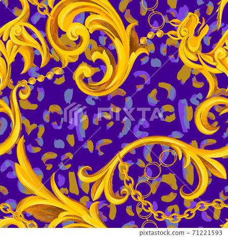 Baroque style seamless pattern Baroque style seamless pattern 71221593
