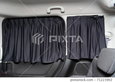 Image of staying in the car with curtains Image of staying in the car with curtains 71223902