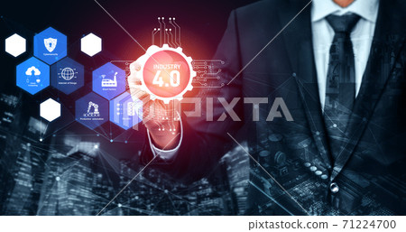 Engineering technology and industry 4.0 smart factory concept Engineering technology and industry 4.0 smart factory concept 71224700