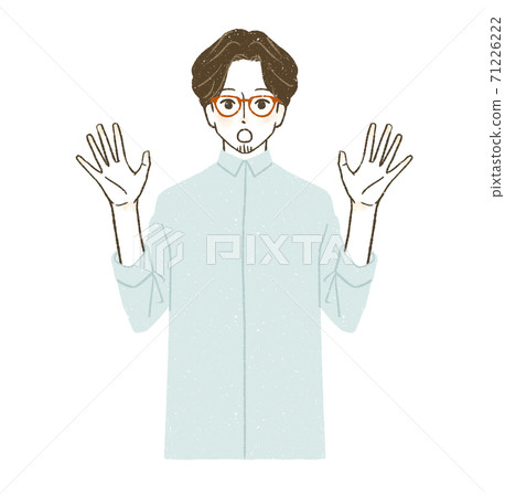 A surprised man 71226222