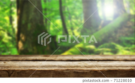 Wooden table background Wooden table background 71228010