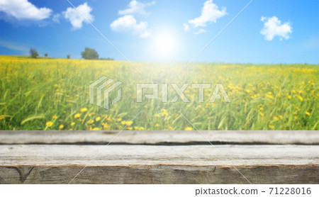 Wooden table background Wooden table background 71228016