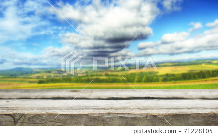 Wooden table background Wooden table background 71228105