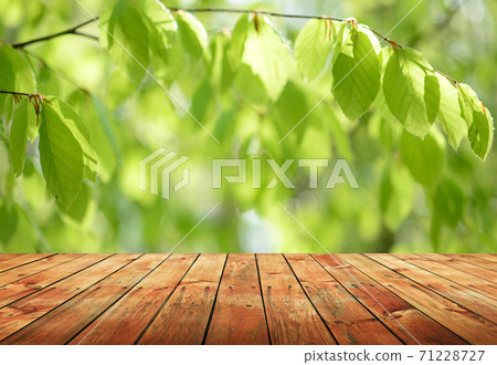 Wooden table background 71228727