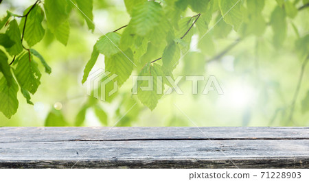 Wooden table background 71228903
