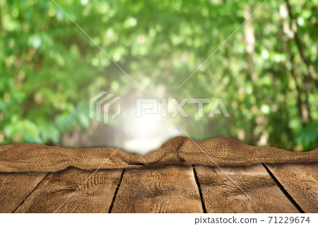 Wooden table background 71229674