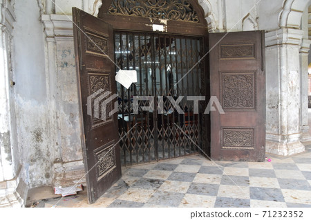 Dhaka, Bangladesh, Curzon Hall, a historic colonial monument, retro classrooms and corridors 71232352