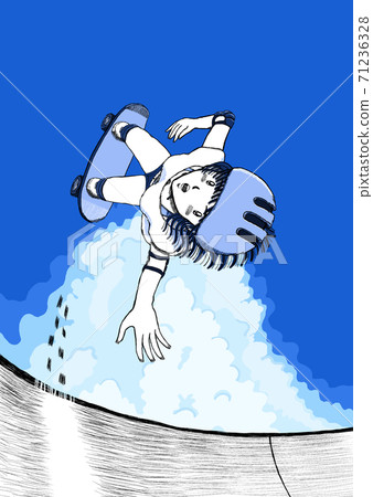 Fly High Skateboard Girl 06 Fly High Skateboard Girl 06 71236328