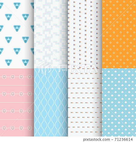 image colorful modern sesamless patterns in set image colorful modern sesamless patterns in set 71236614