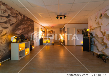 The interior of a spa and massage studio The interior of a spa and massage studio 71238134