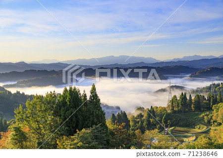 松代芝山口的雲海 松代芝山口的雲海 71238646