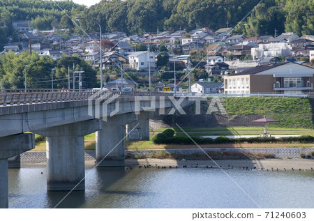 從中沼橋東久美在百uma河上看到的海吉橫田住宅區 從中沼橋東久美在百uma河上看到的海吉橫田住宅區 71240603
