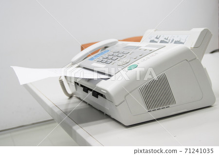 The fax machine for Sending documents in the office 71241035